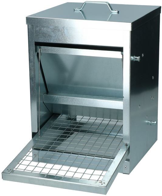 Gaun Geflügel Futterstation Galvanisierte Metall 5 kg