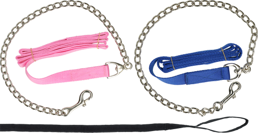 Leitlinie mit Kette Schwarz 250cm