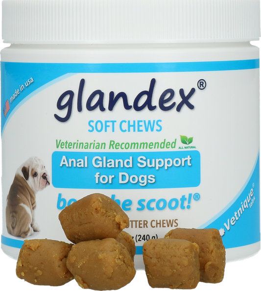 Glandex Soft Chews Erdnussbutter 60 St.