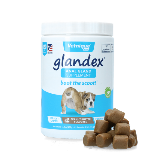 Glandex Soft Chews Erdnussbutter 120 St.