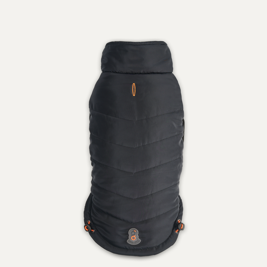 Goo-eez Mock Neck Signature Wrap Jacket XXL Schwarz