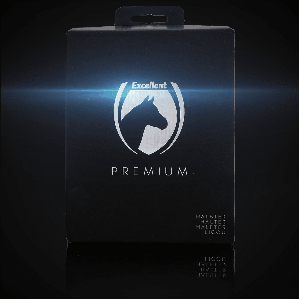 Excellent Premium Halfter Rot XS