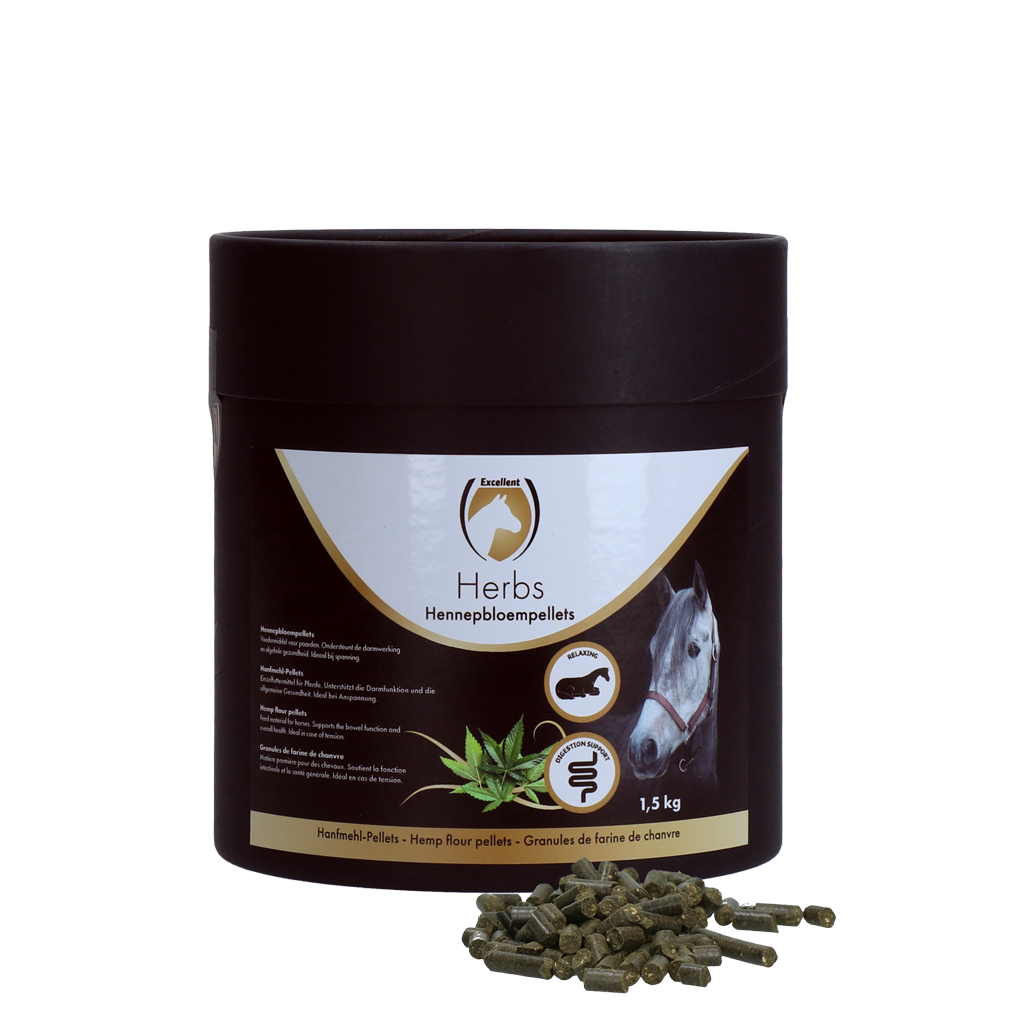 Excellent Horse Herbs Hanfmehl-Pellets 1,5 kg
