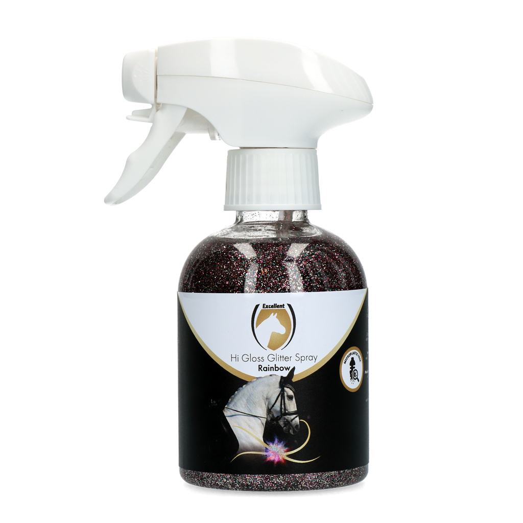 Excellent Horse Hi Gloss Glitter Spray Rainbow 250 ml