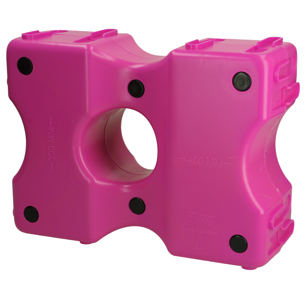 Vplast Cavaletti Hindernisblöcke 2 st Rosa