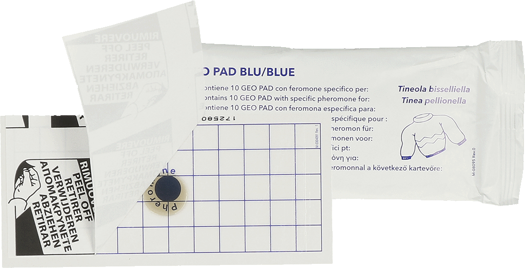 Geo Klebeplatten Kleidermotten