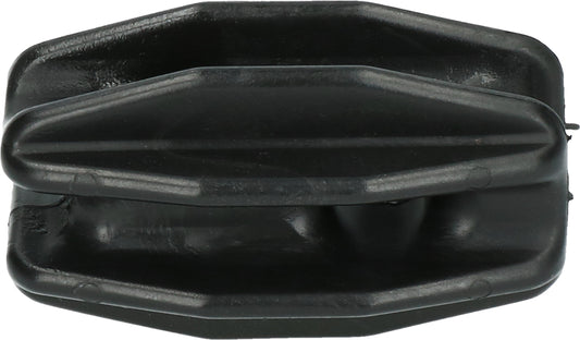 Abspannisolator schwarz