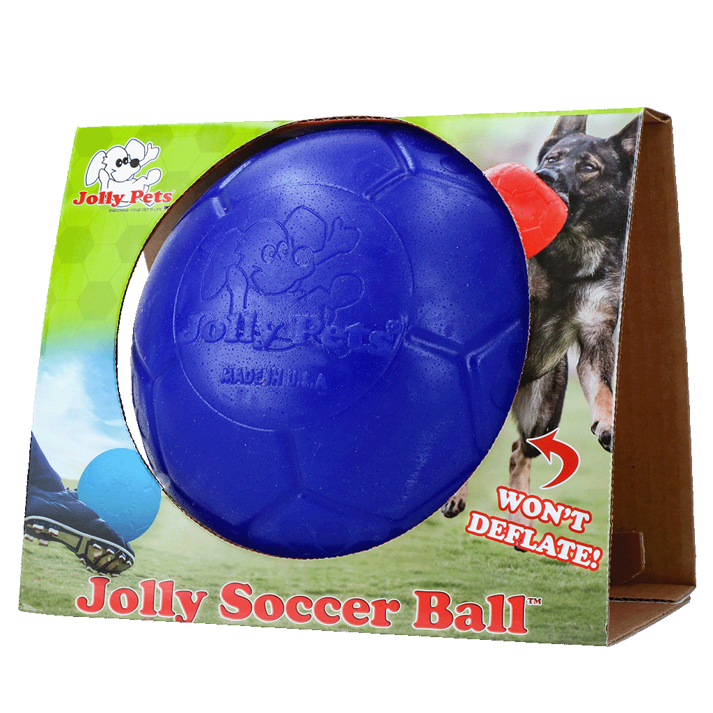 Jolly Soccer Ball Blau L (20 cm)