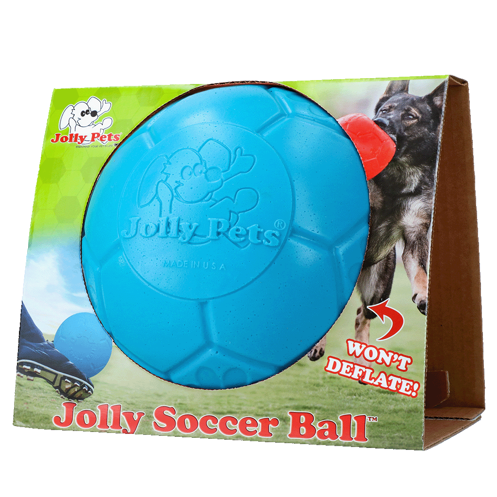 Jolly Soccer Ball Hellblau L (20 cm)