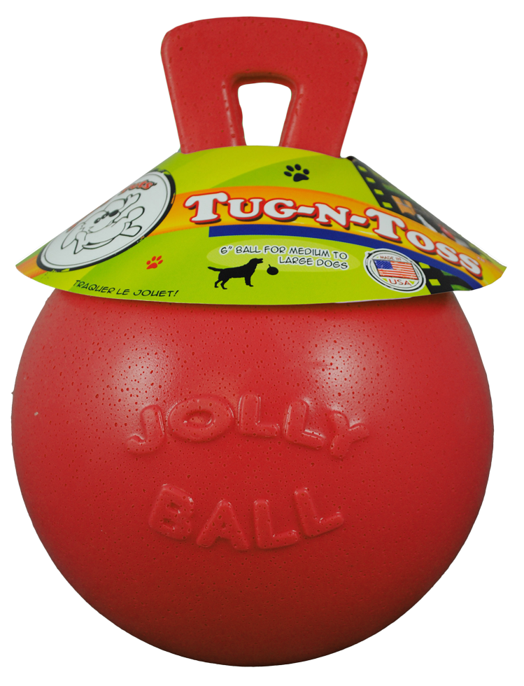 Jolly Tug-n-Toss Rot M (15 cm)
