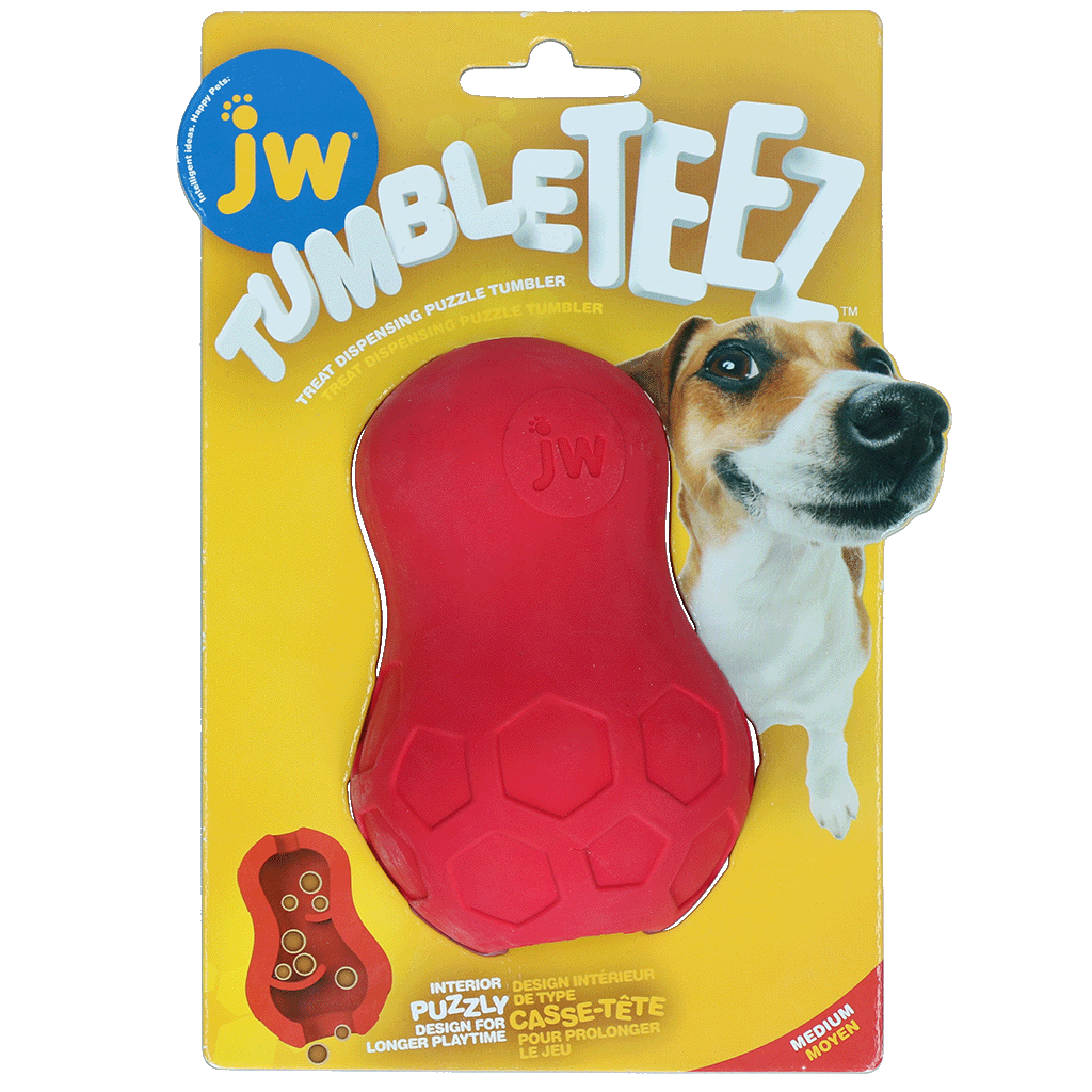JW Tumble Teez Rot - M