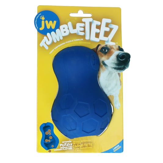 JW Tumble Teez Blau - L
