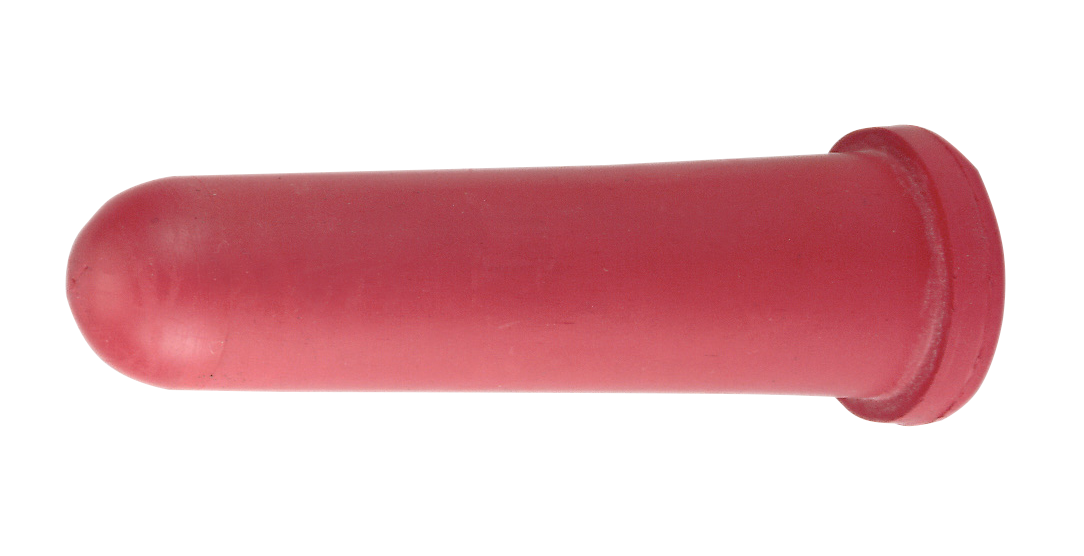 Kälbereimer Sauger 100mm "rot" super 125 mm