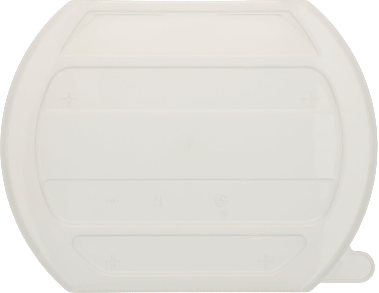 Kälbertränkeeimer Deckel transparent