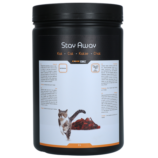 Knock Pest Stay Away Katze Garten 3000 ml