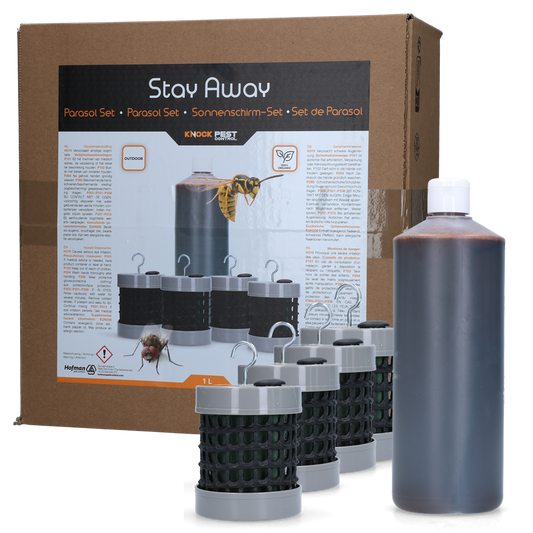 Knock Pest Stay Away Sonnenschirmset