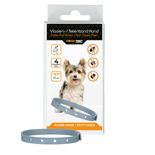 Knock Pest Floh/Zeckenhalsband Hund 33 cm NL/FR