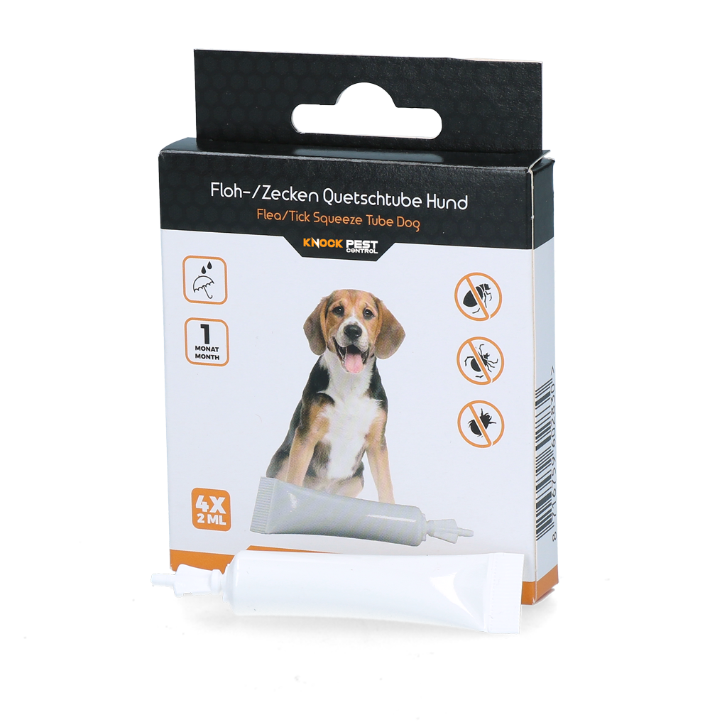 Knock Pest Floh-Zeckentube Hund ≥ 5 kg DE/UK by Hoffreund