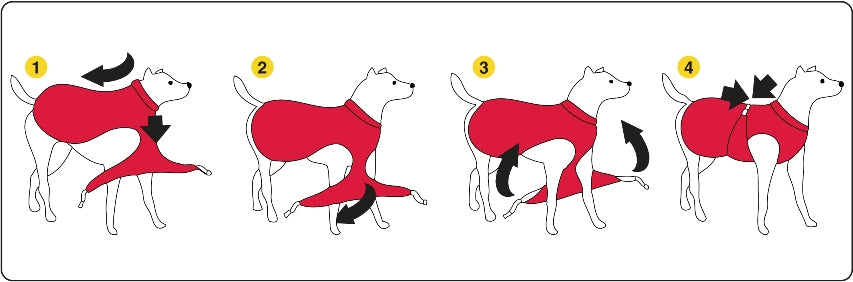 Dog Armor Knockdown Coat (Insect Shield) XXXXS (20cm rückenlänge)