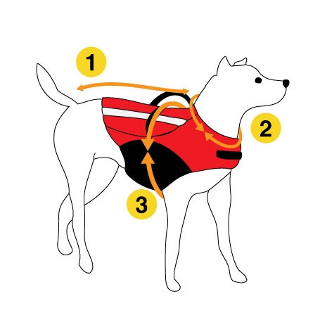 Dog Armor Knockdown Coat (Insect Shield) XXXXS (20cm rückenlänge)