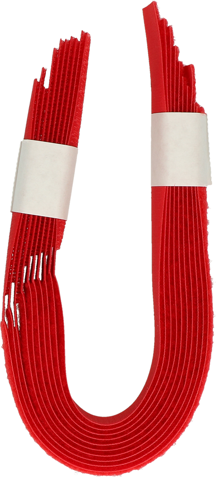 Markierungsband mit Klettverschluss, gelb Rot