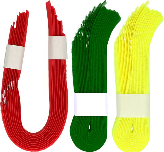 Markierungsband mit Klettverschluss, gelb Gelb