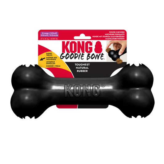 KONG Goodie Bone Schwarz XL