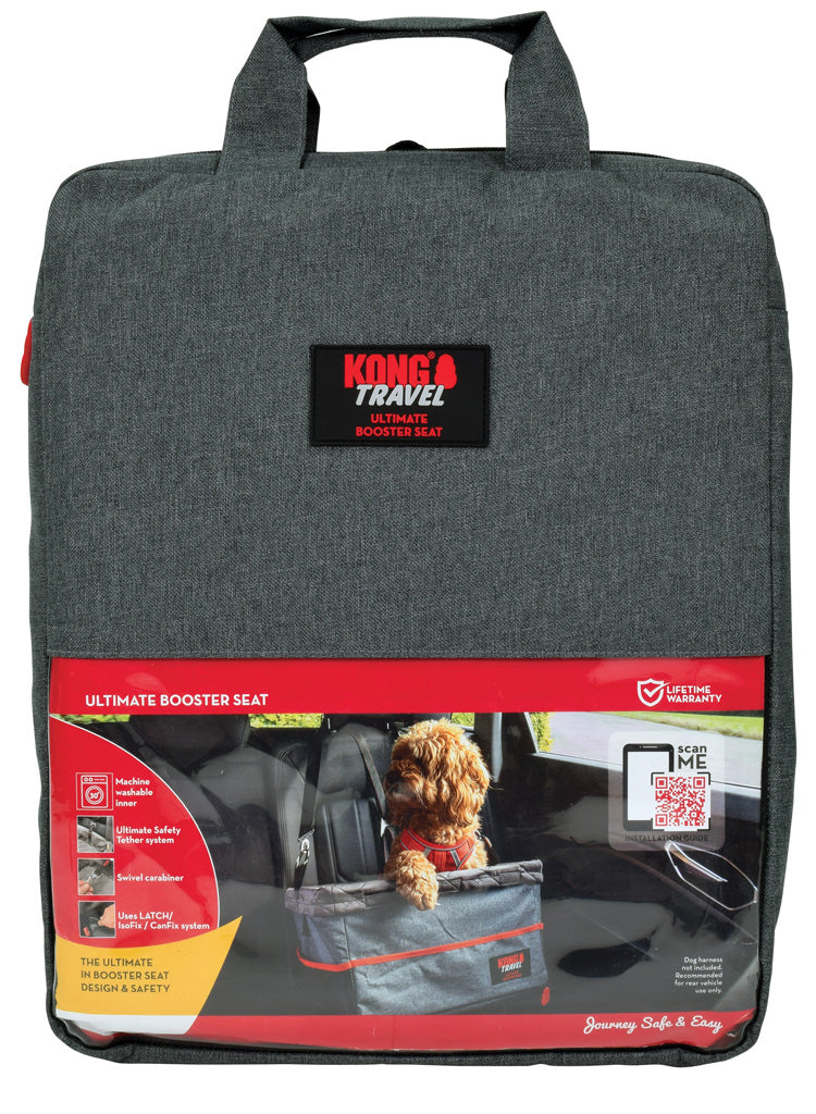 KONG Travel Ultimate Booster Seat & Tether