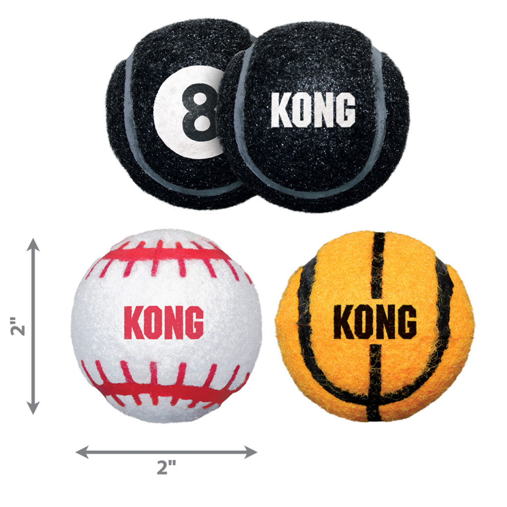 KONG Sport Balls Assorti S (3-pack)