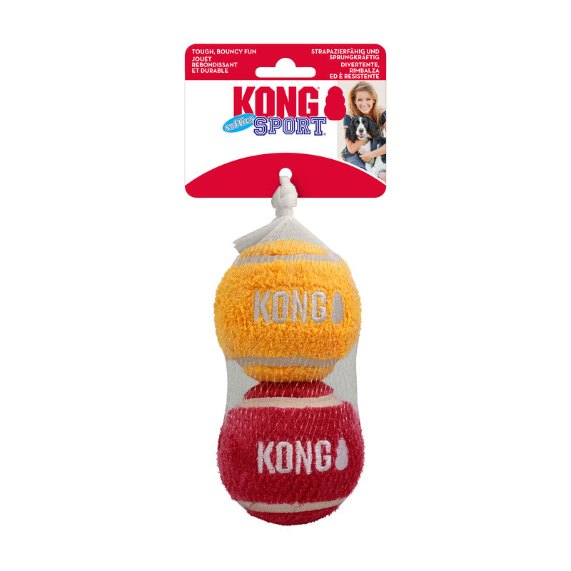 KONG Sport Softies Ball Assorted L (2-pack)