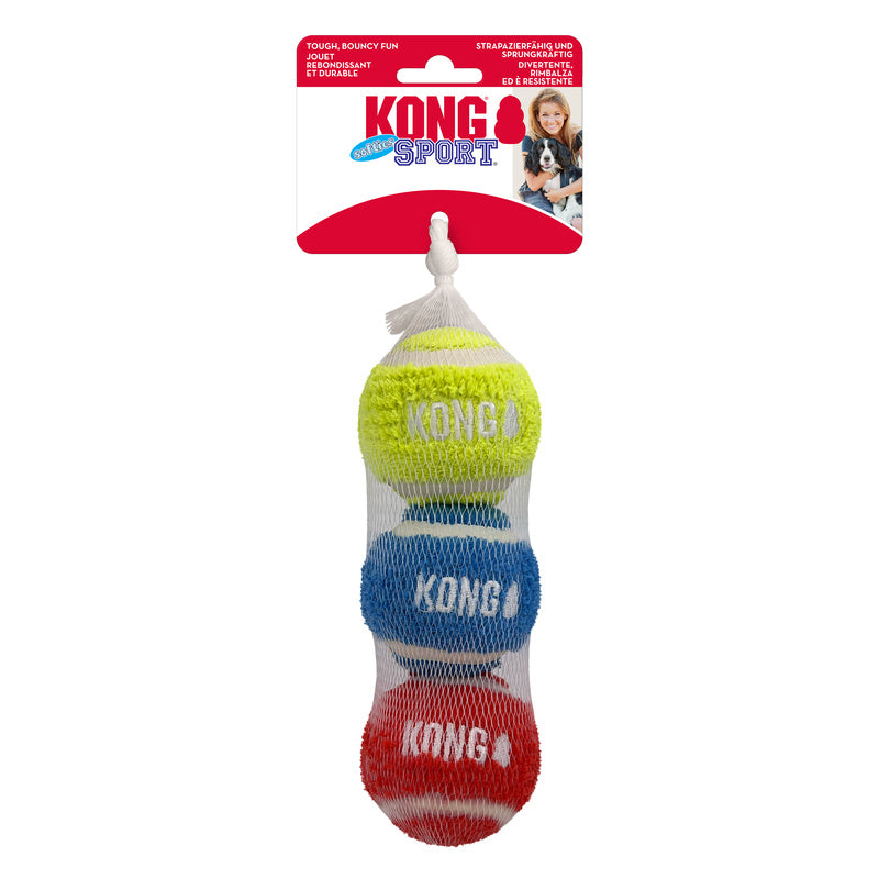KONG Sport Softies Ball Assorted M (3-pack)