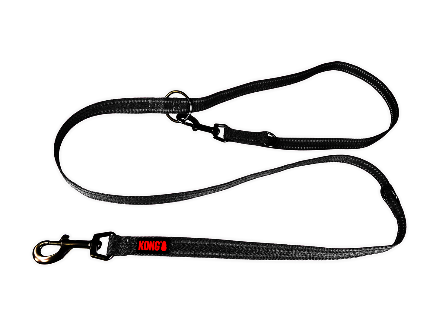 KONG Adjustable Leash Schwarz L
