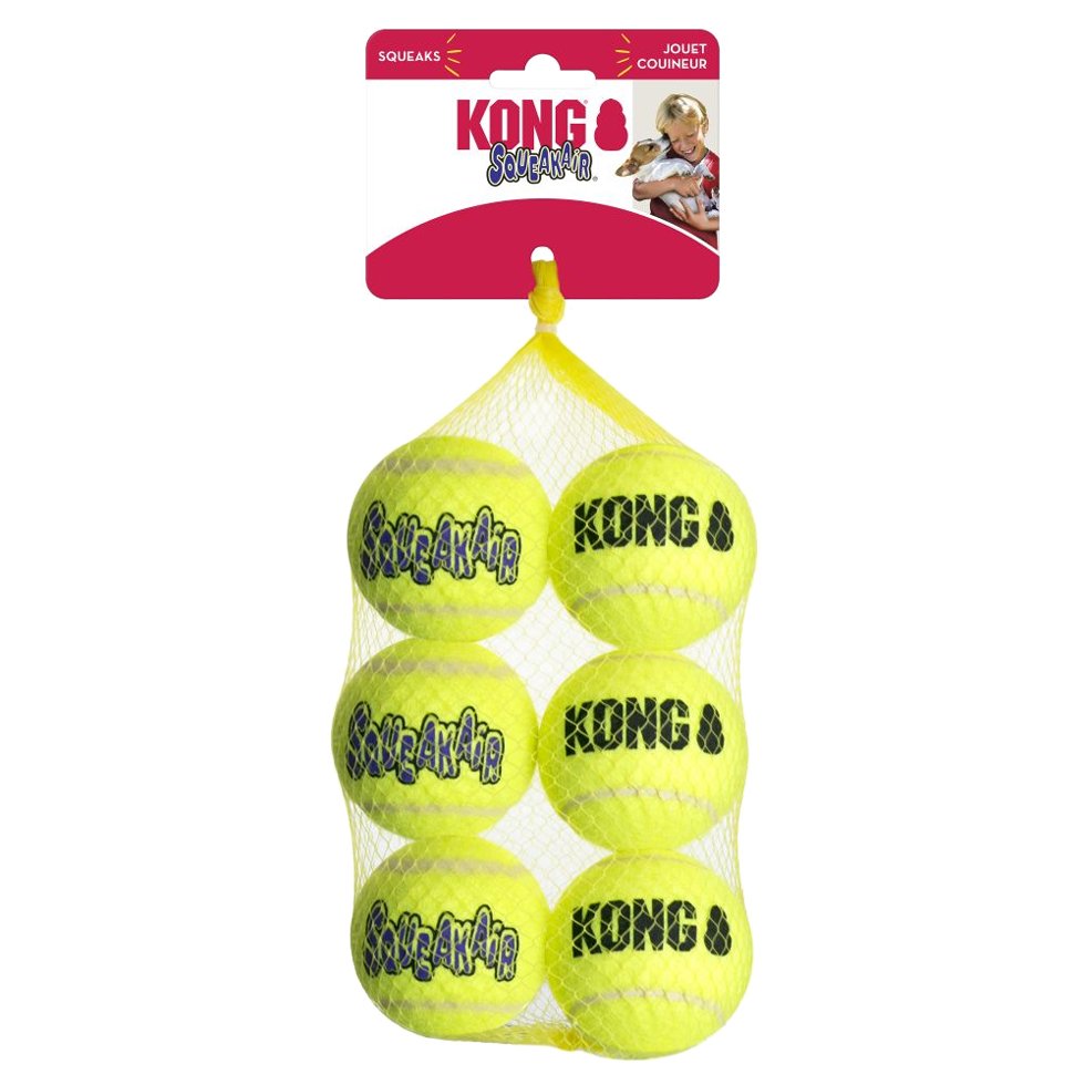 KONG SqueakAir® Balls M 6-Pack