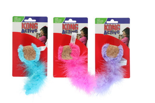 KONG Cat Active Cork Ball Assorted