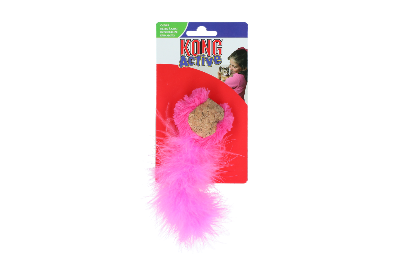KONG Cat Active Cork Ball Assorted