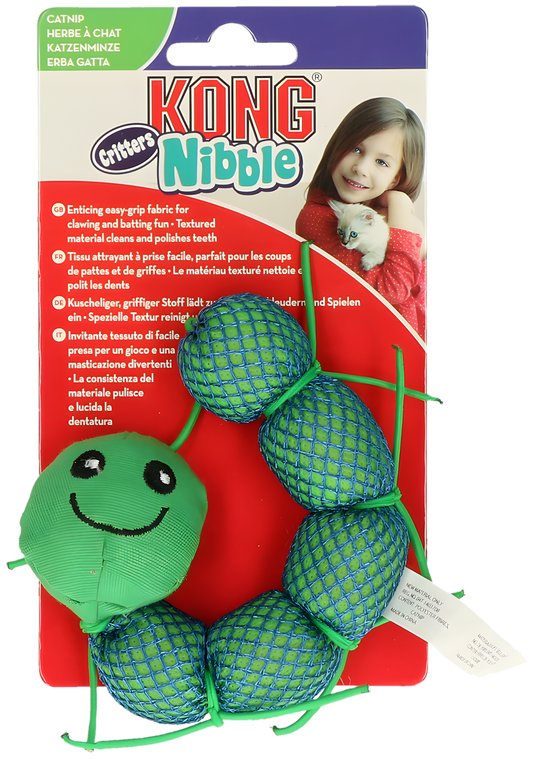 KONG Nibble Critters Catnipillar Assorted by Hoffreund