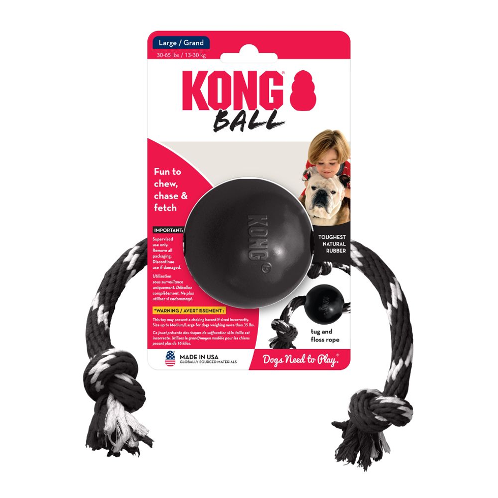 KONG Extreme Ball mit Seil L