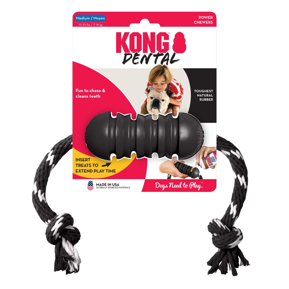 KONG Extreme Dental mit Seil M