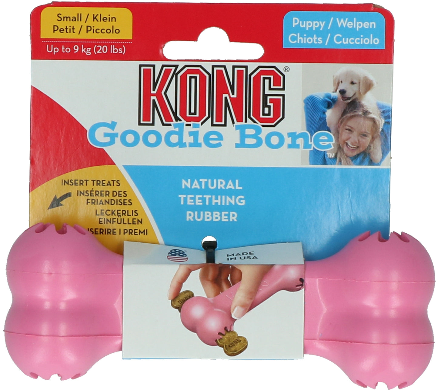 KONG Puppy Goodie Bone Assorti