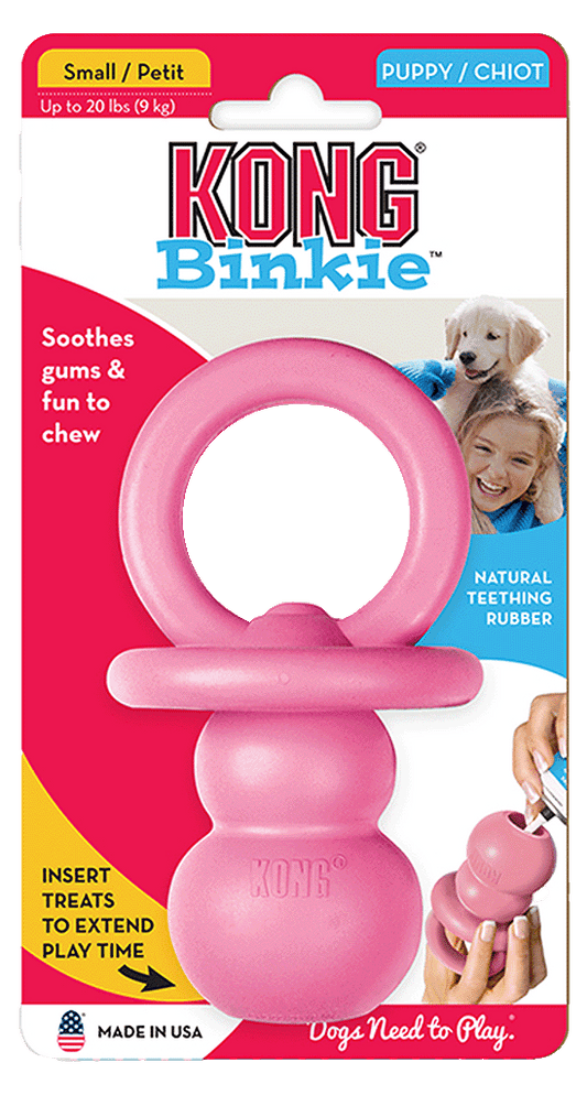 KONG Puppy Binkie Assorti S
