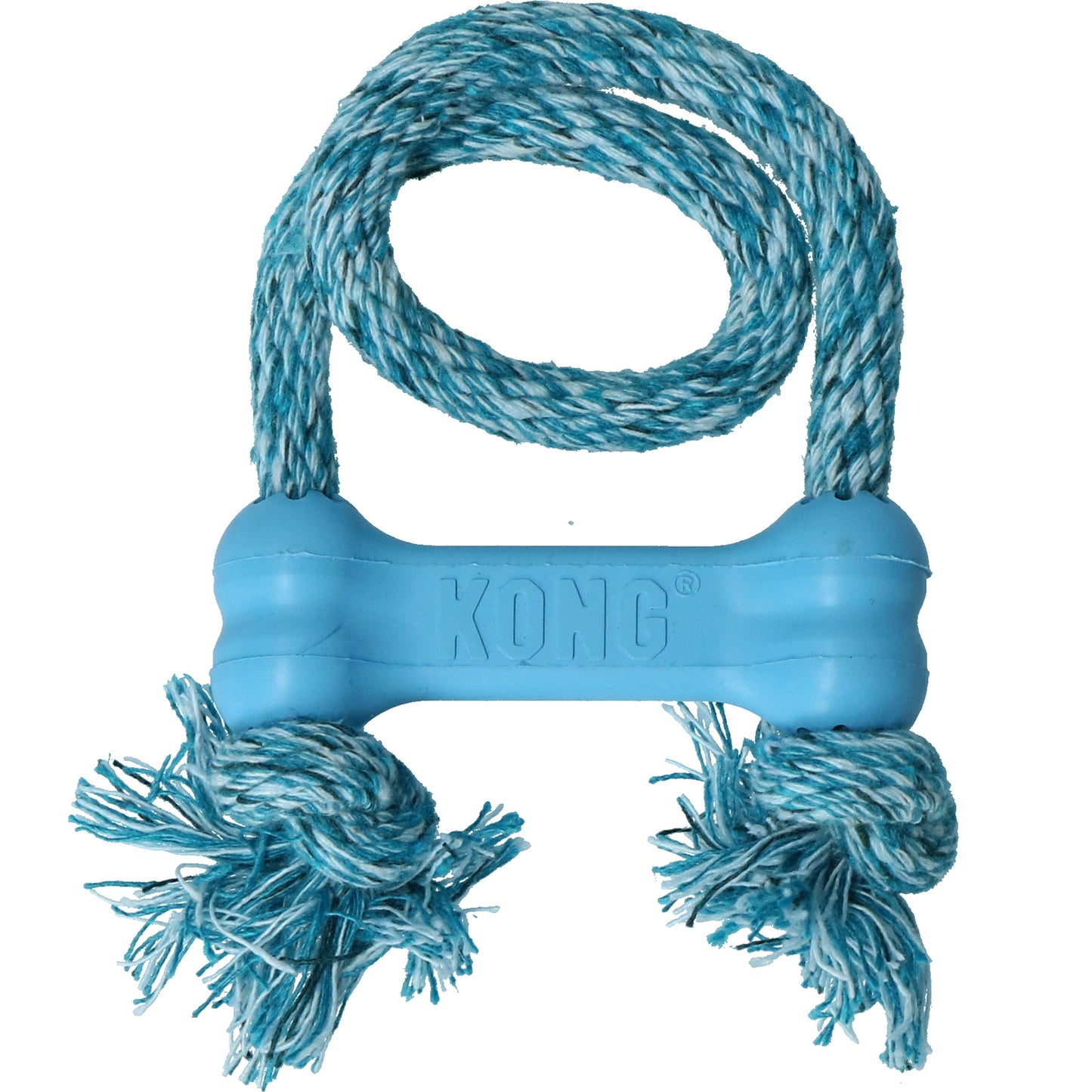 KONG Puppy Goodie Bone mit Seil Assorti XS