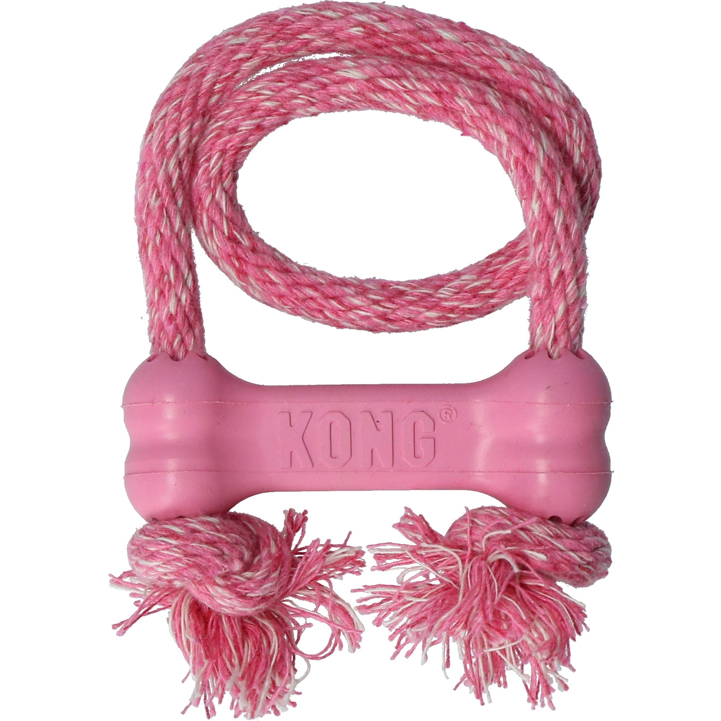 KONG Puppy Goodie Bone mit Seil Assorti XS