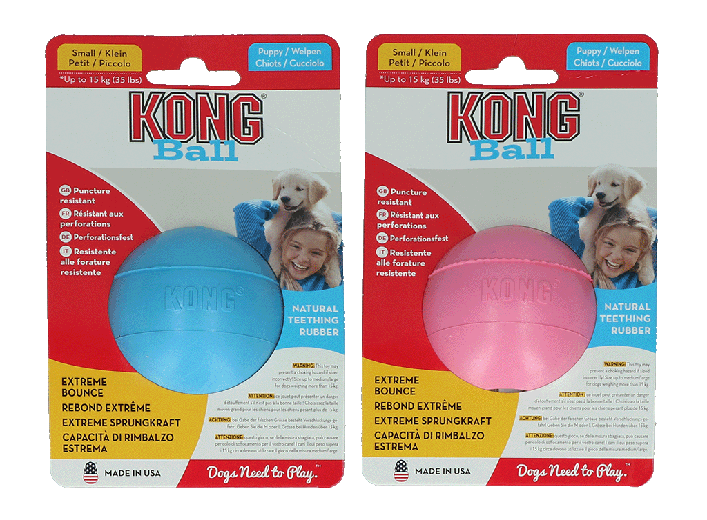 KONG Puppy Ball Assorti S