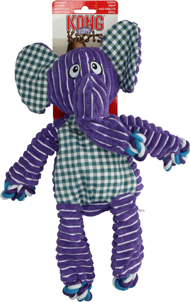 KONG Floppy Knots Elefant