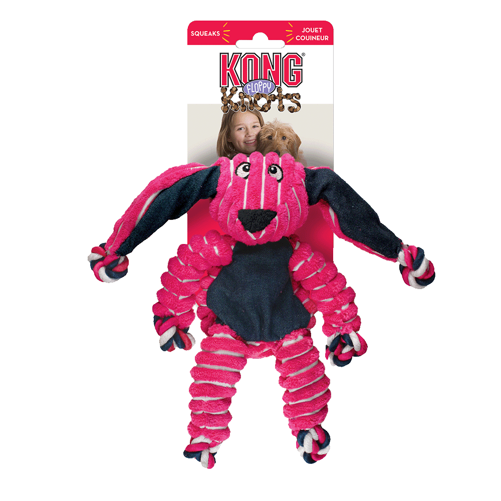 KONG Floppy Knots Kaninchen