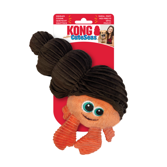 KONG CuteSeas Rufflez Hermit Crab S/M