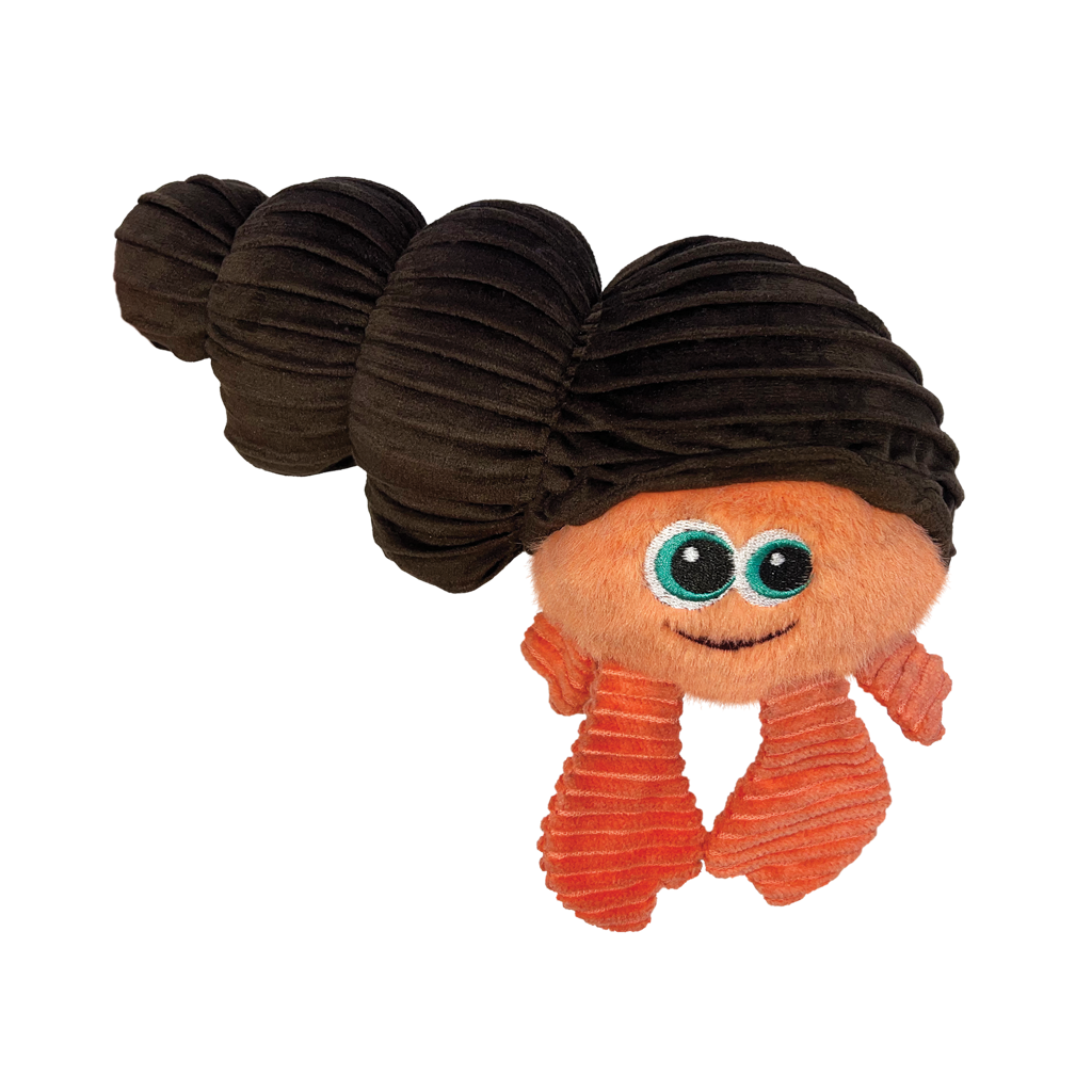 KONG CuteSeas Rufflez Hermit Crab S/M