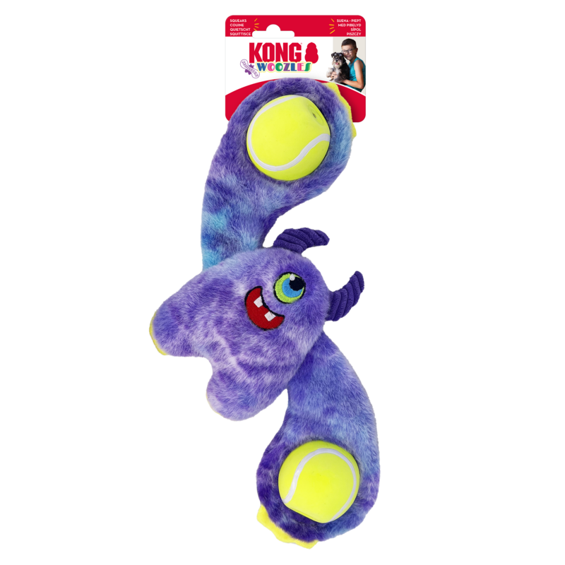 KONG Woozles Monster Assorted