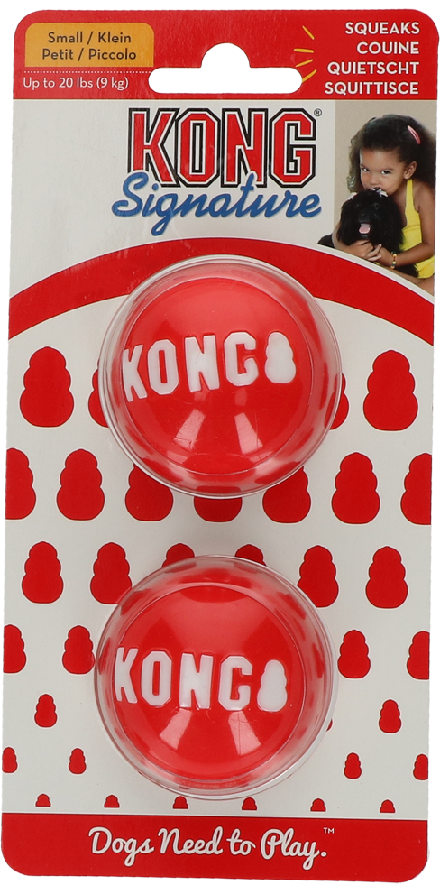 KONG Signature Ball S 2-Pack