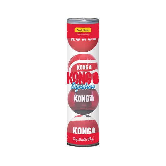KONG Signature Balls 4-Pack S
